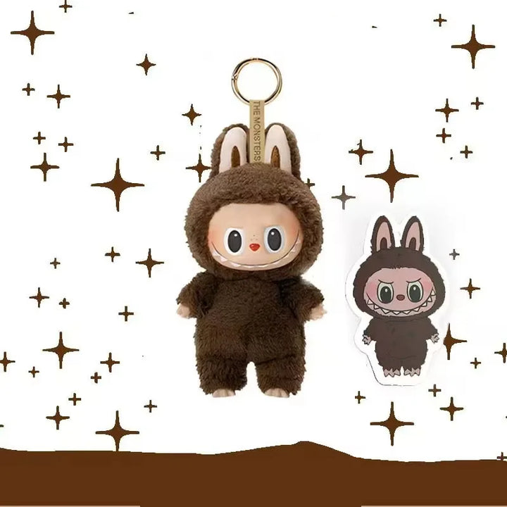 2025 nova geração de estilo comum labubu os monstros pingente de vinil boneca mochila estátua bonito brinquedo colecionável presente de aniversário