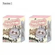 1:1 qualidade kawaii monstro labubu caixa cega série pvc labubu macaron pingente boneca monstro chaveiro aniversário presente do feriado