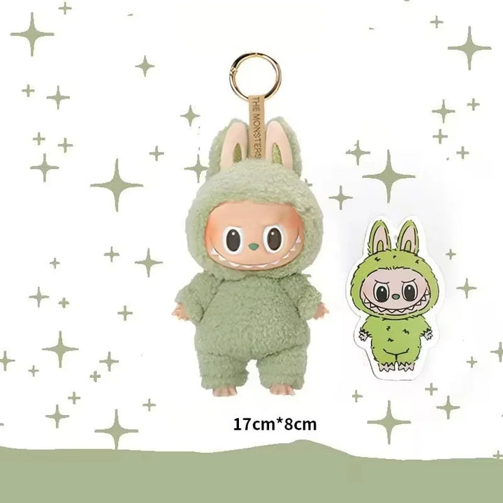 2025 nova geração de estilo comum labubu os monstros pingente de vinil boneca mochila estátua bonito brinquedo colecionável presente de aniversário